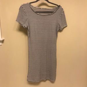 Short striped dress