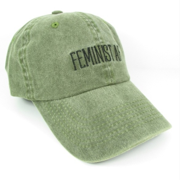 Restocked! Feminist AF Baseball Hat - Picture 2 of 3
