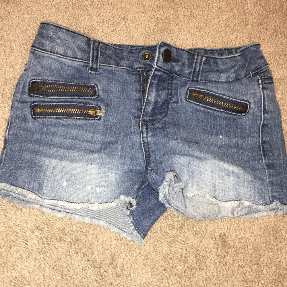 Zipper shorts