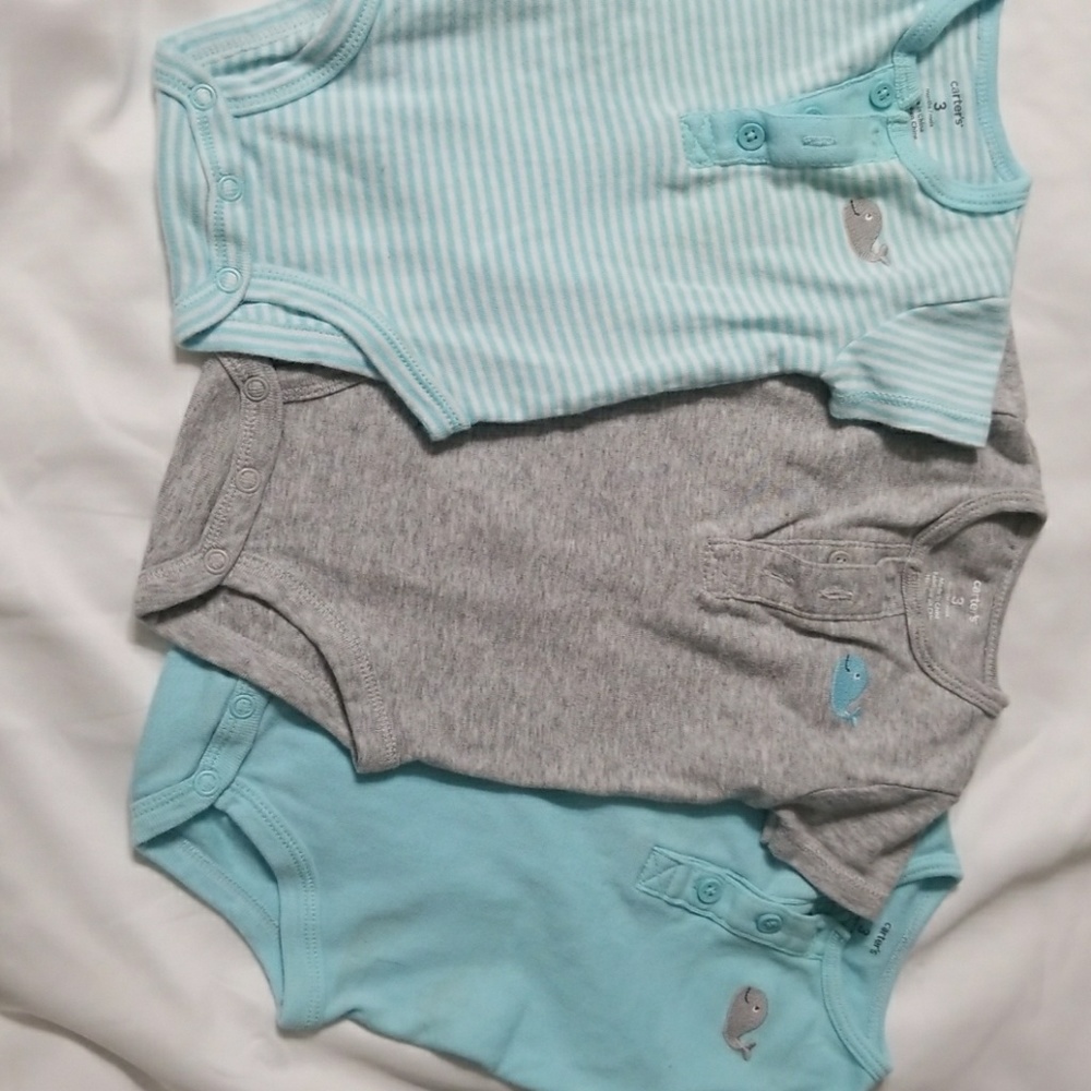 Carter's 3 pc onesies