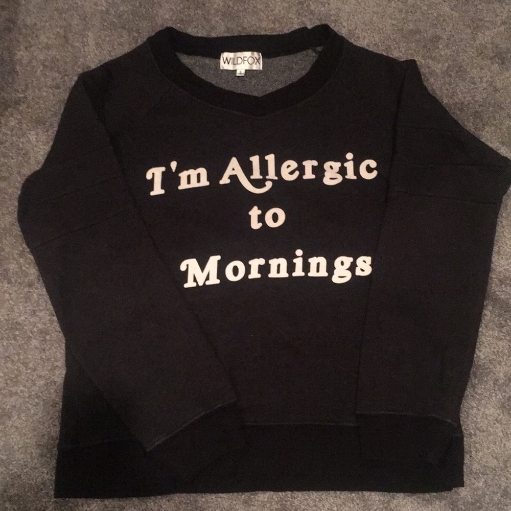 Wildfox I’m allergic to mornings
