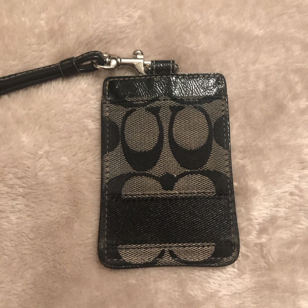 Coach lanyard