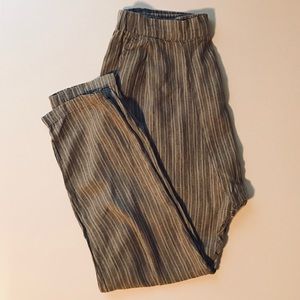 Striped Linen Pants