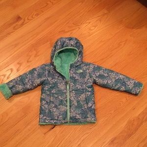 North Face 4T Reversible Mossbud Jacket