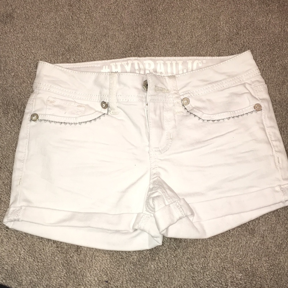 White shorts