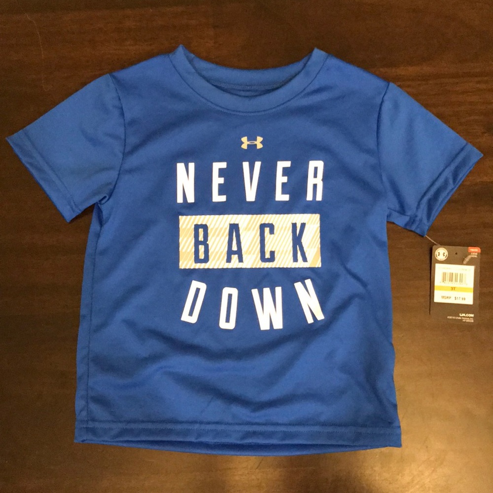 NWT Under Armour Boys’ Athletic Tee