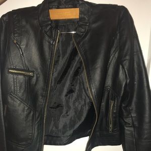 Leather jacket