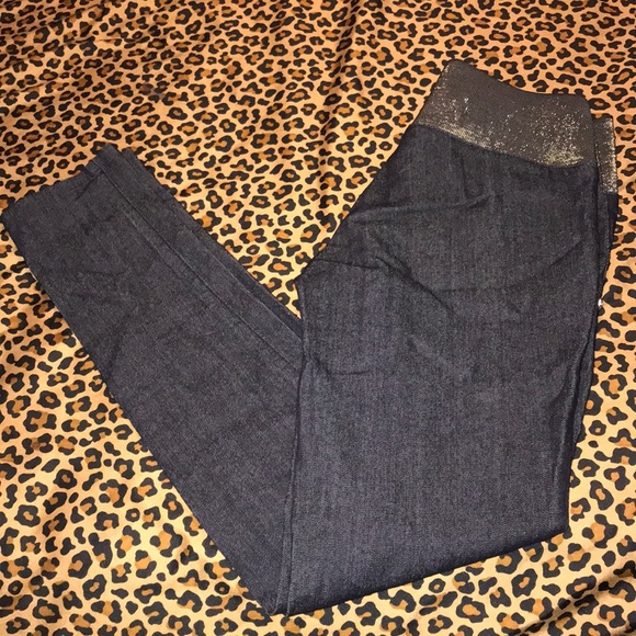 High waisted stretch jeans straight leg size 5 - Picture 2 of 3