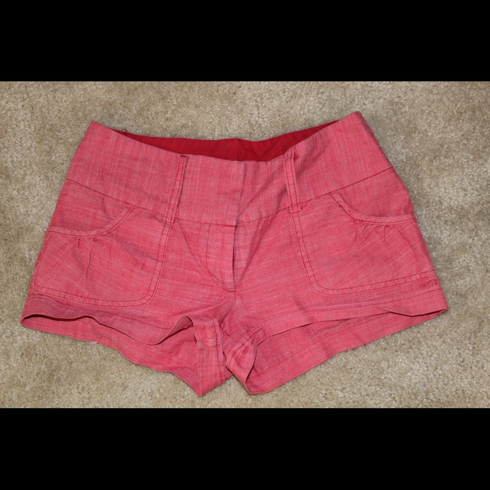 Cute red Charlotte Russe shorts
