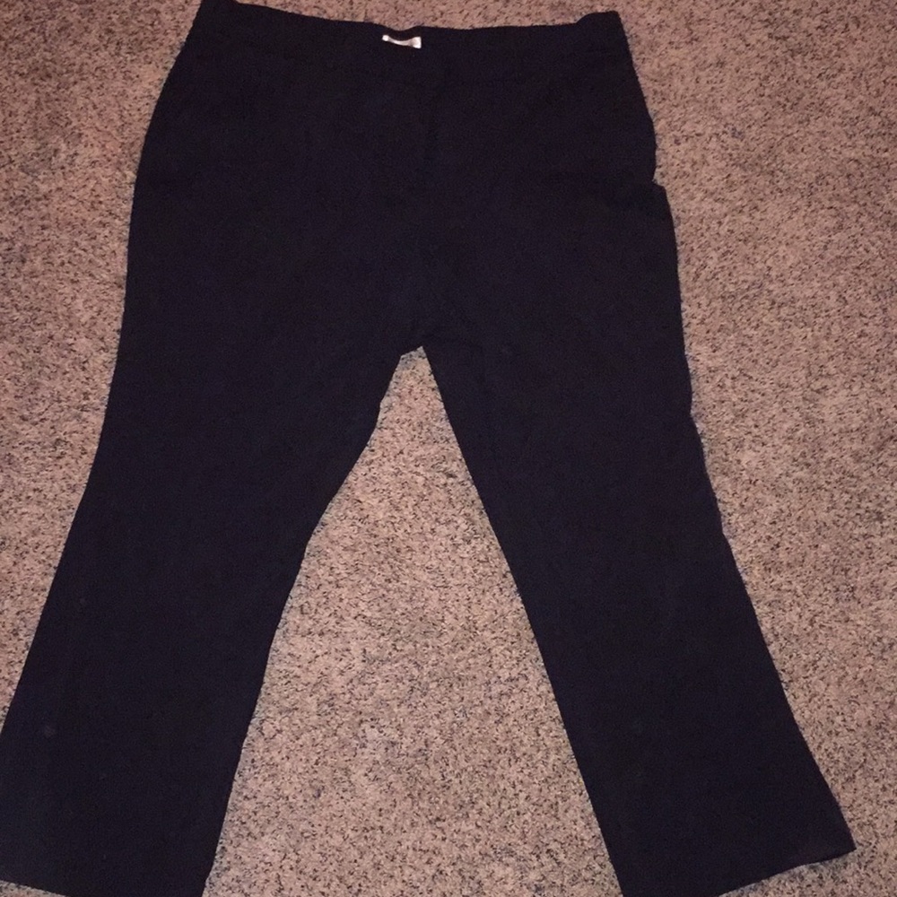 Plus sized black slacks