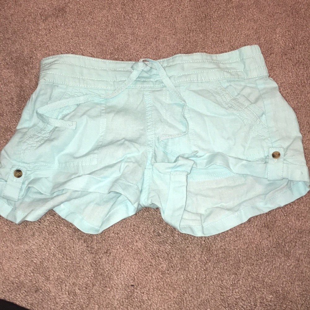 Mint shorts