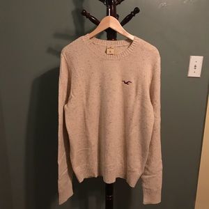 New Men’s Hollister Speckled Sweater
