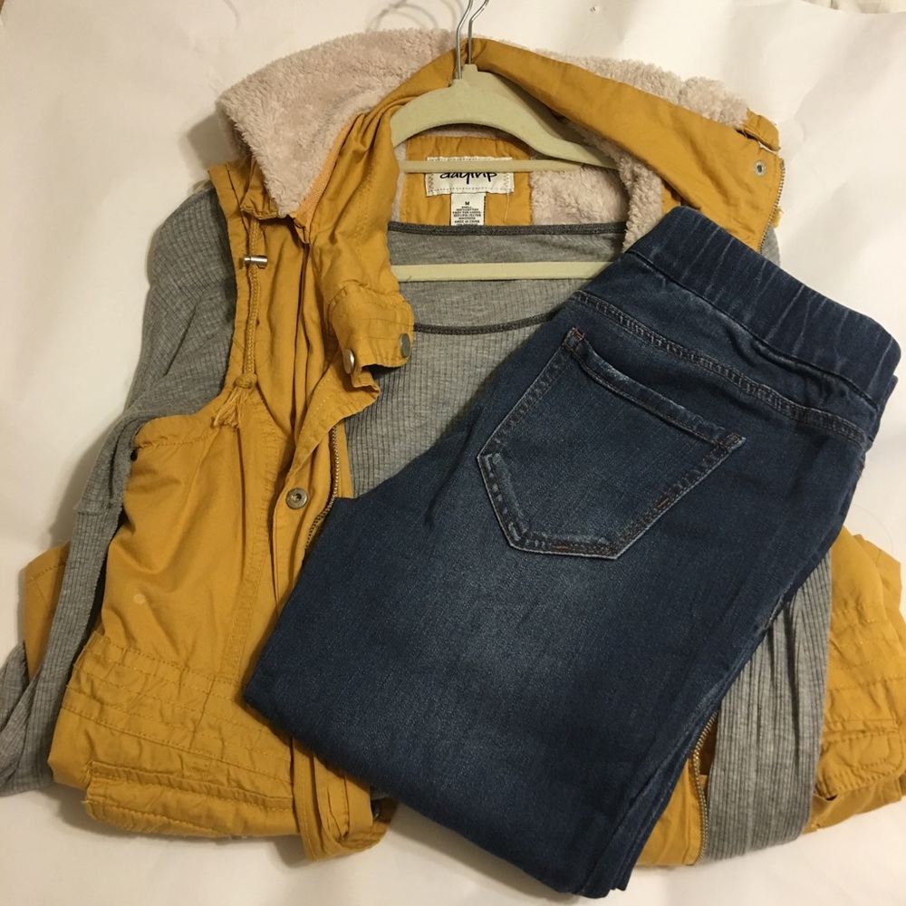 Liverpool jegging w elastic waistband size 8