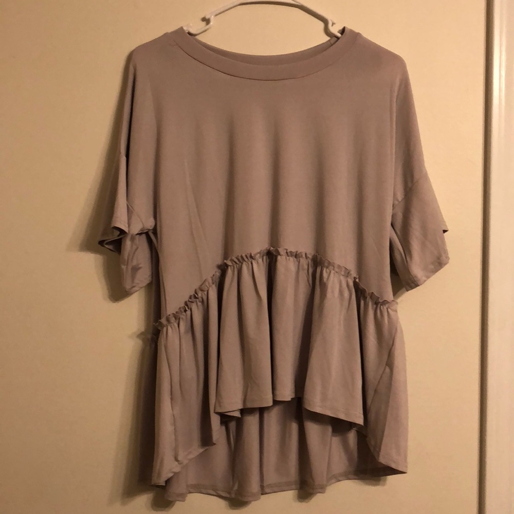 Dusty purple blouse