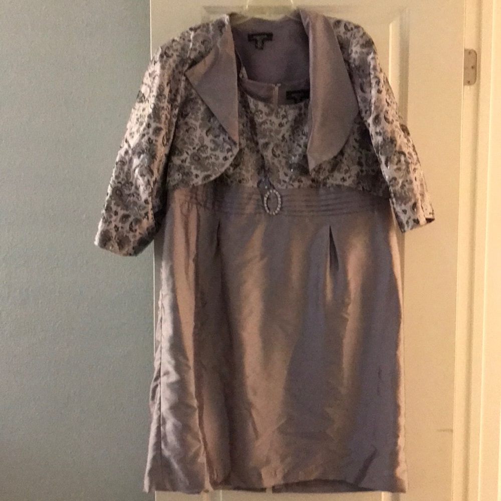 Beautiful lilac dress with Bolero jacket