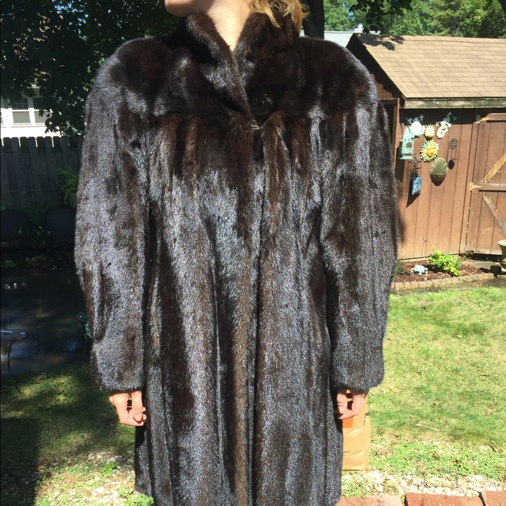 Mink coat