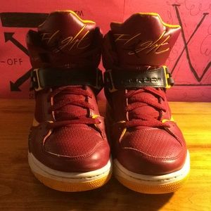 Jordan flight 45 customs  burgundy