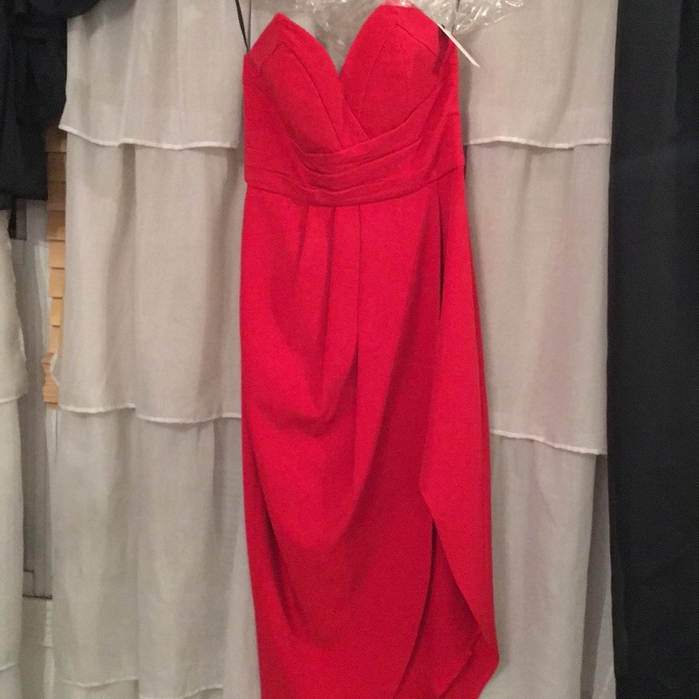 Red dress