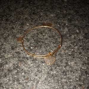 Alex and Ani Sea Shell Charm in gold