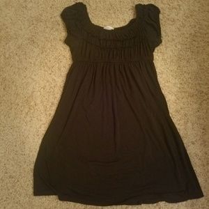 Black babydoll dress