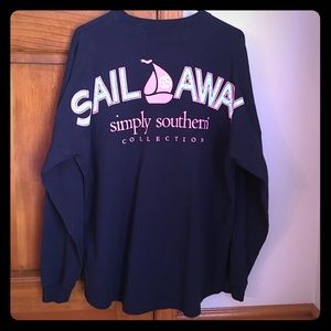 SOLD Simply Southern long sleeve.