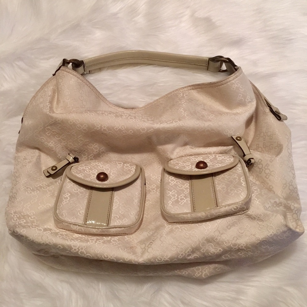 SLAY//🔥 Cream oversize tote BCBG