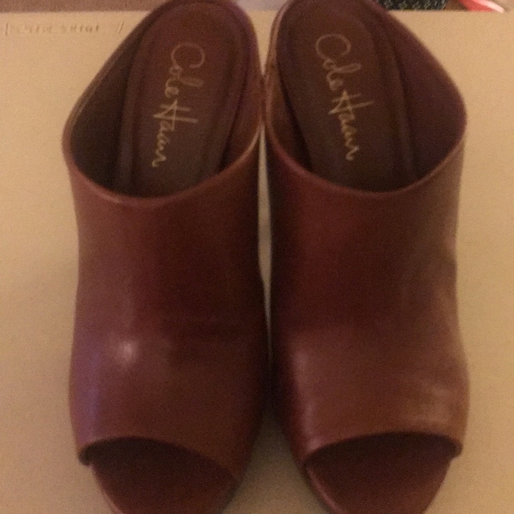 Cole-Haan Brown Brown Heels