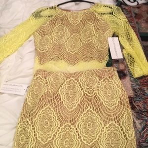 2 piece skirt and crop set