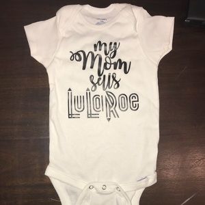 My Mom Sells LuLaRoe Baby Onesie
