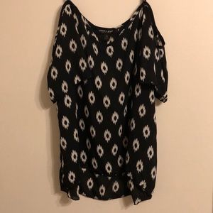 Cold shoulder blouse