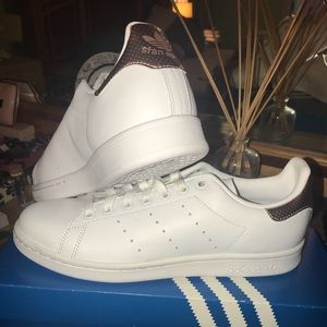 Rose Gold Adidas Stan Smith Women’s Size 9