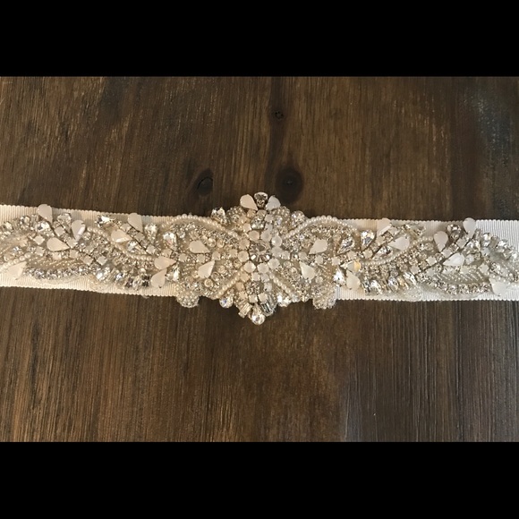 Wedding dress belt main image 4