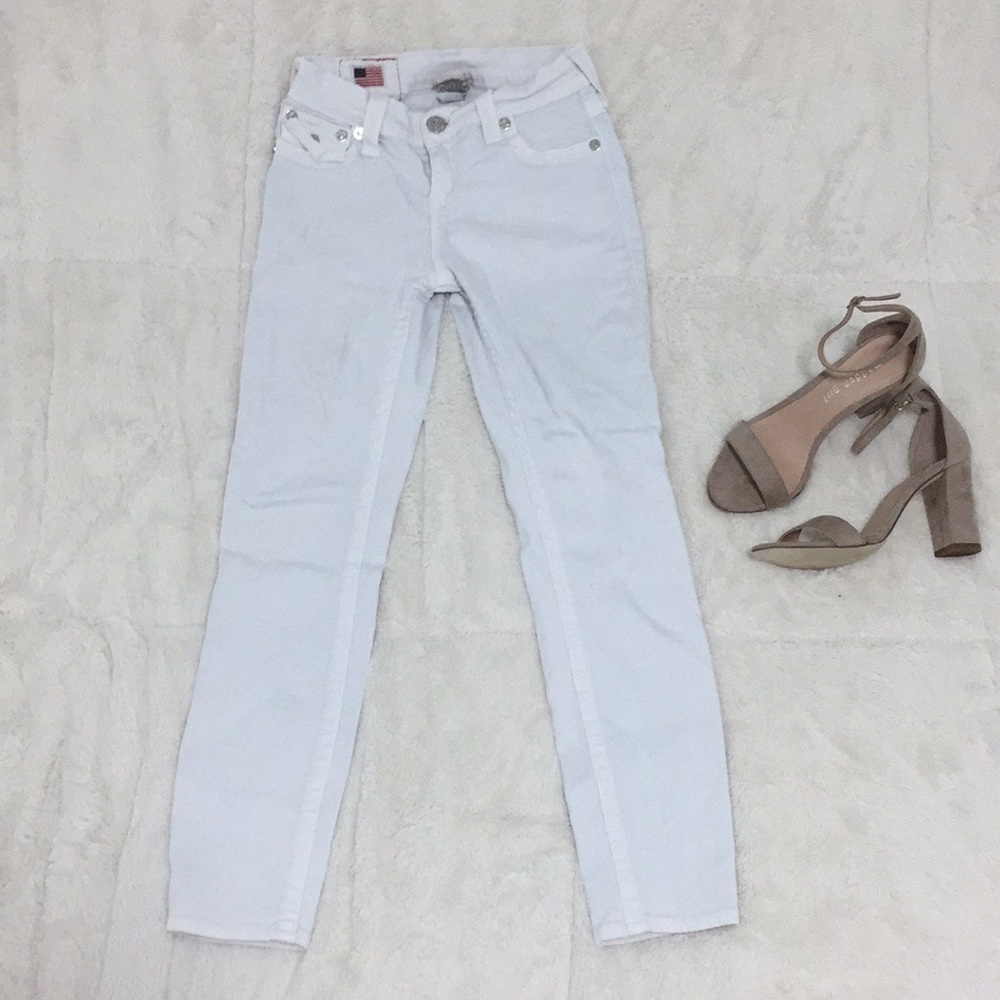 #9.!True religion white Jean
