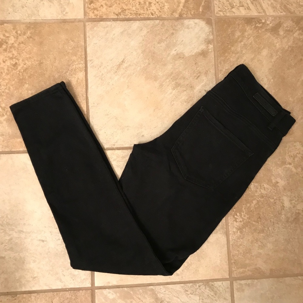 Express black high rise skinny jeans - Size 6
