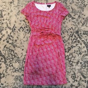 Pink and White NYDJ dress