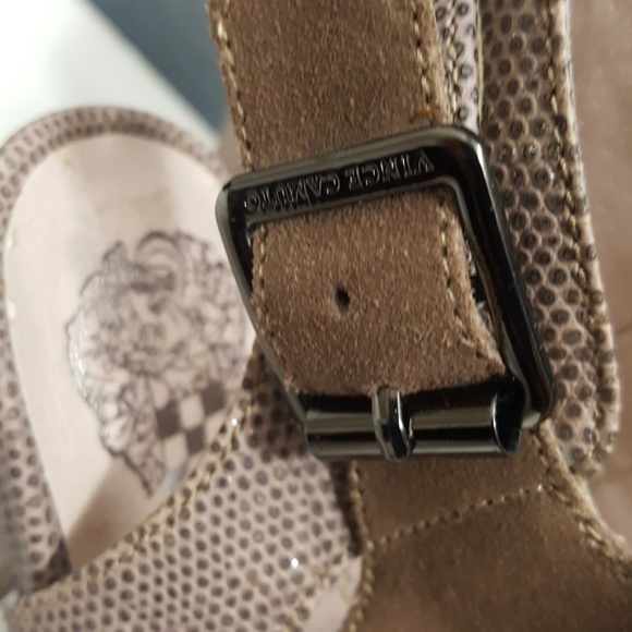 VC TAUPE SUEDE/ LEATHER ANKLE BOOTIE