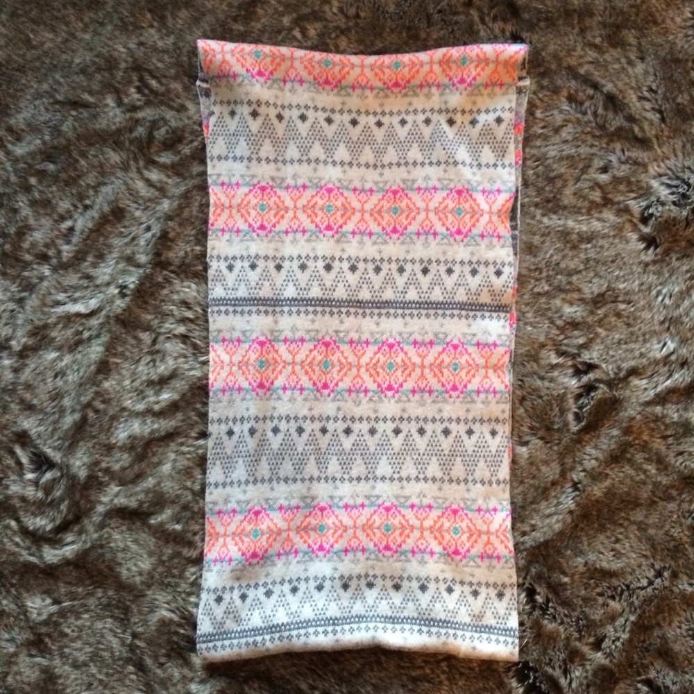 American Eagle Fair Isle Infinity Scarf