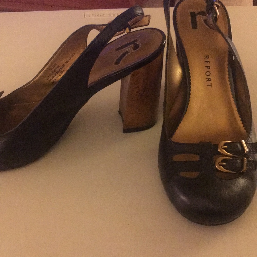 Beautiful slip back heels