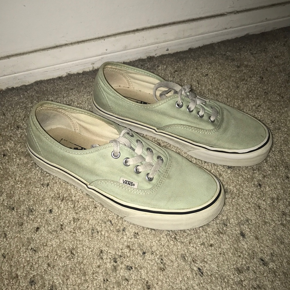 Mint Green Vans