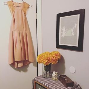 BCBG Peach Dress