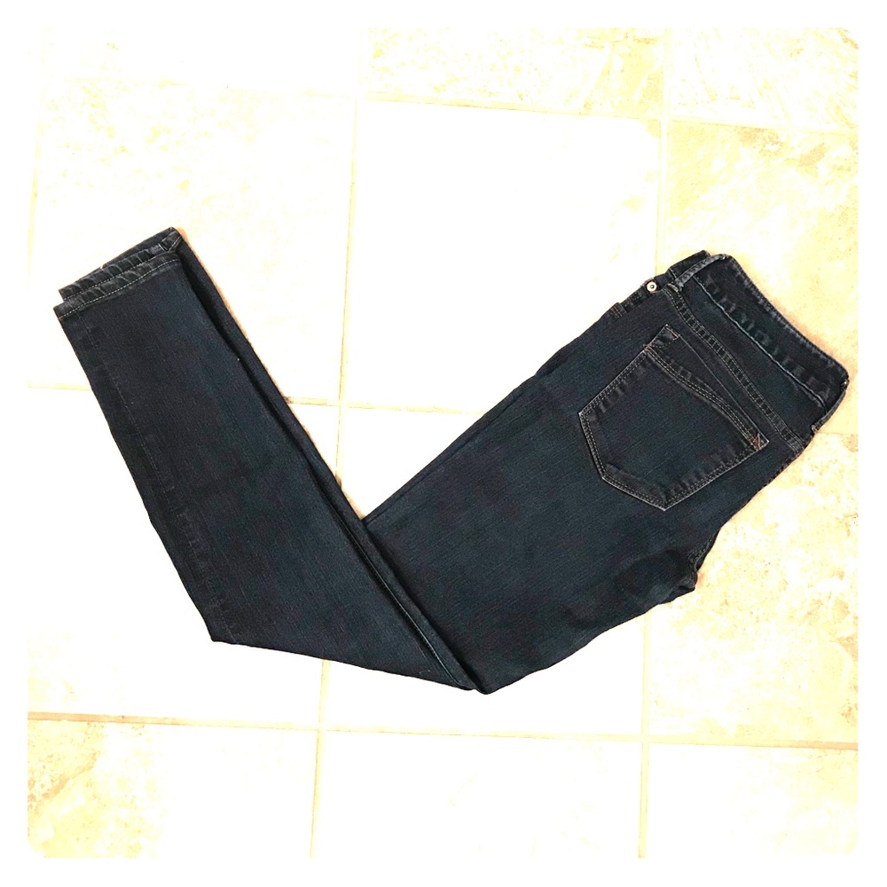 Express dark wash skinny jeans - Size 6