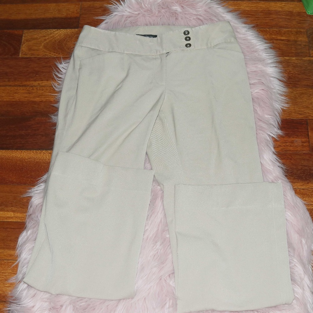 White House Black Market Tan Pants Sz 6R