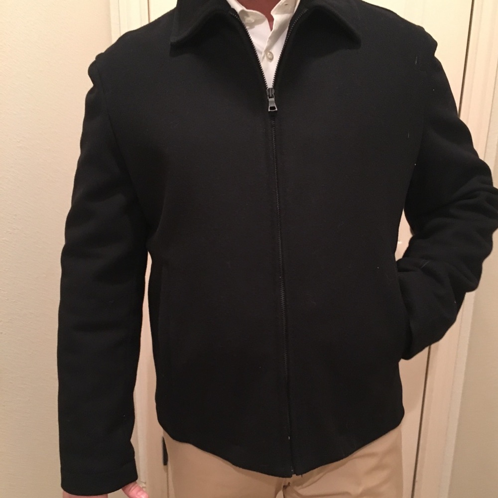 BananaRepublic wool jacket. Black. Size Medium