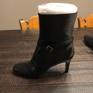 Ann Taylor Black Size 10 booties. NTW