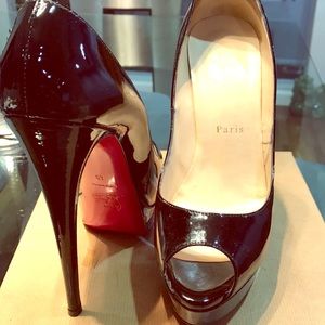 Christian Louboutin Lady Peep 150 MM SIZE 40