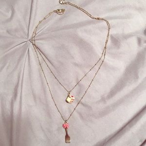 Betsy Johnson cake unique necklace LAST CHANCE