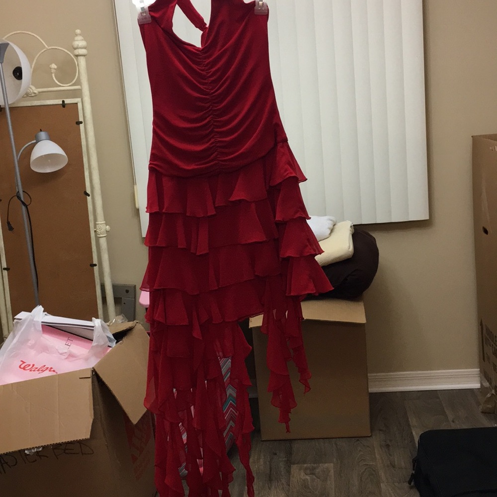 Beautiful Red Salsa Style Dress
