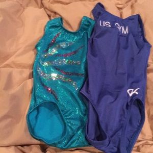 2 US Gym leotards $10