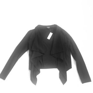 Bebe open front blazer