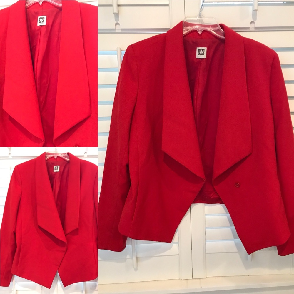 Red blazer